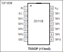 DS1110LE-100+ example schematic
