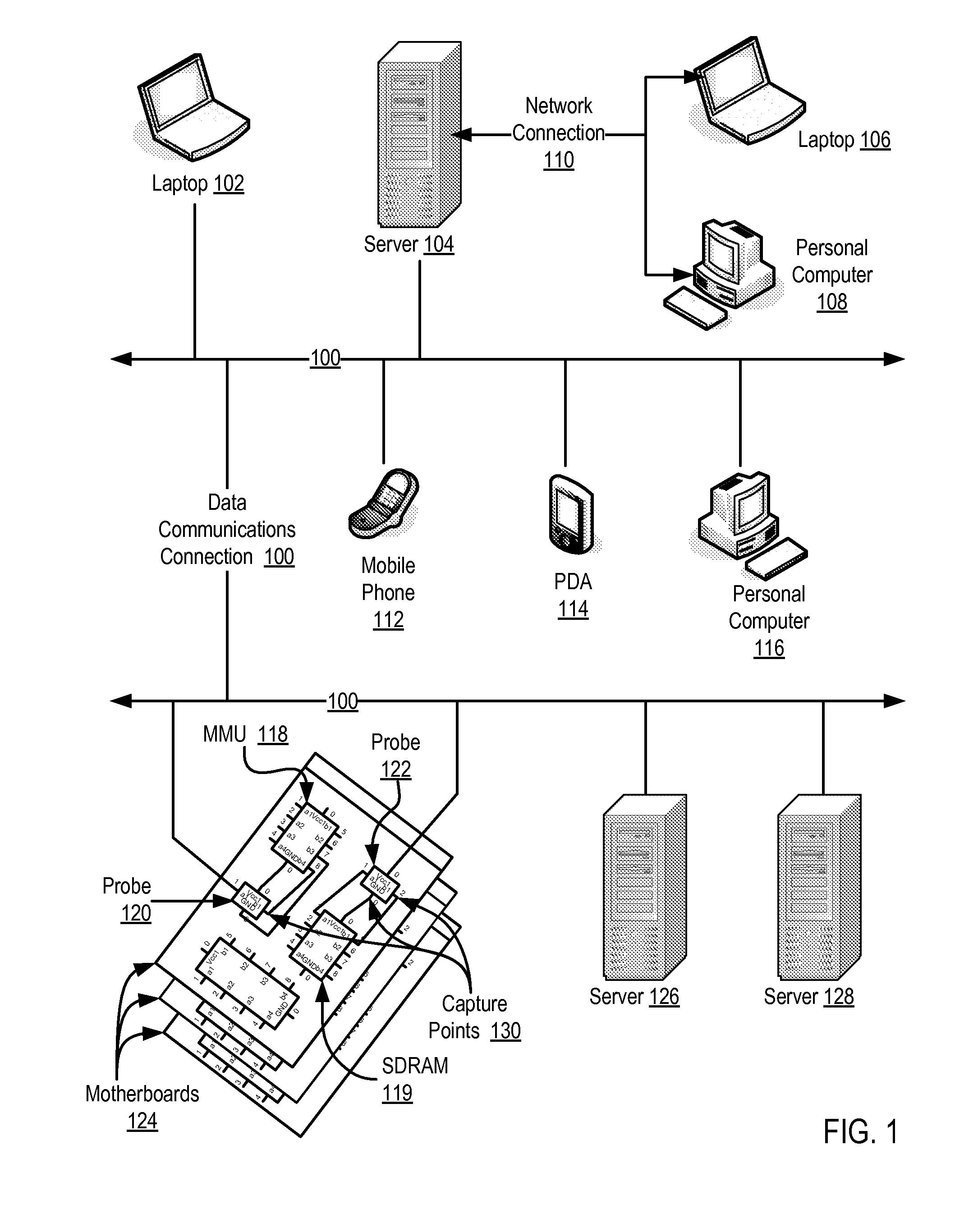 DS1020S-100 example schematic